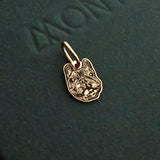 pingente pet personalizado retrato ouro montezza joias