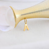 Pingente Letrinha Ouro 18K