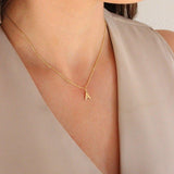 Pingente Letrinha Ouro 18K