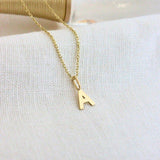 Pingente Letrinha Ouro 18K