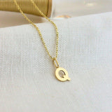 Pingente Letrinha Ouro 18K