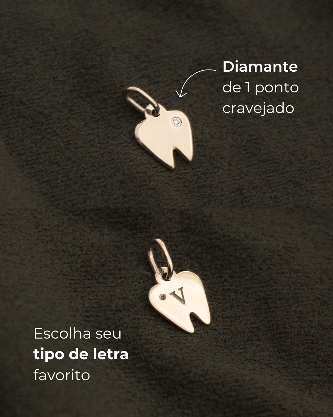 Pingente Dentista Prata 950