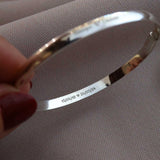 bracelete personalizado prata montezza
