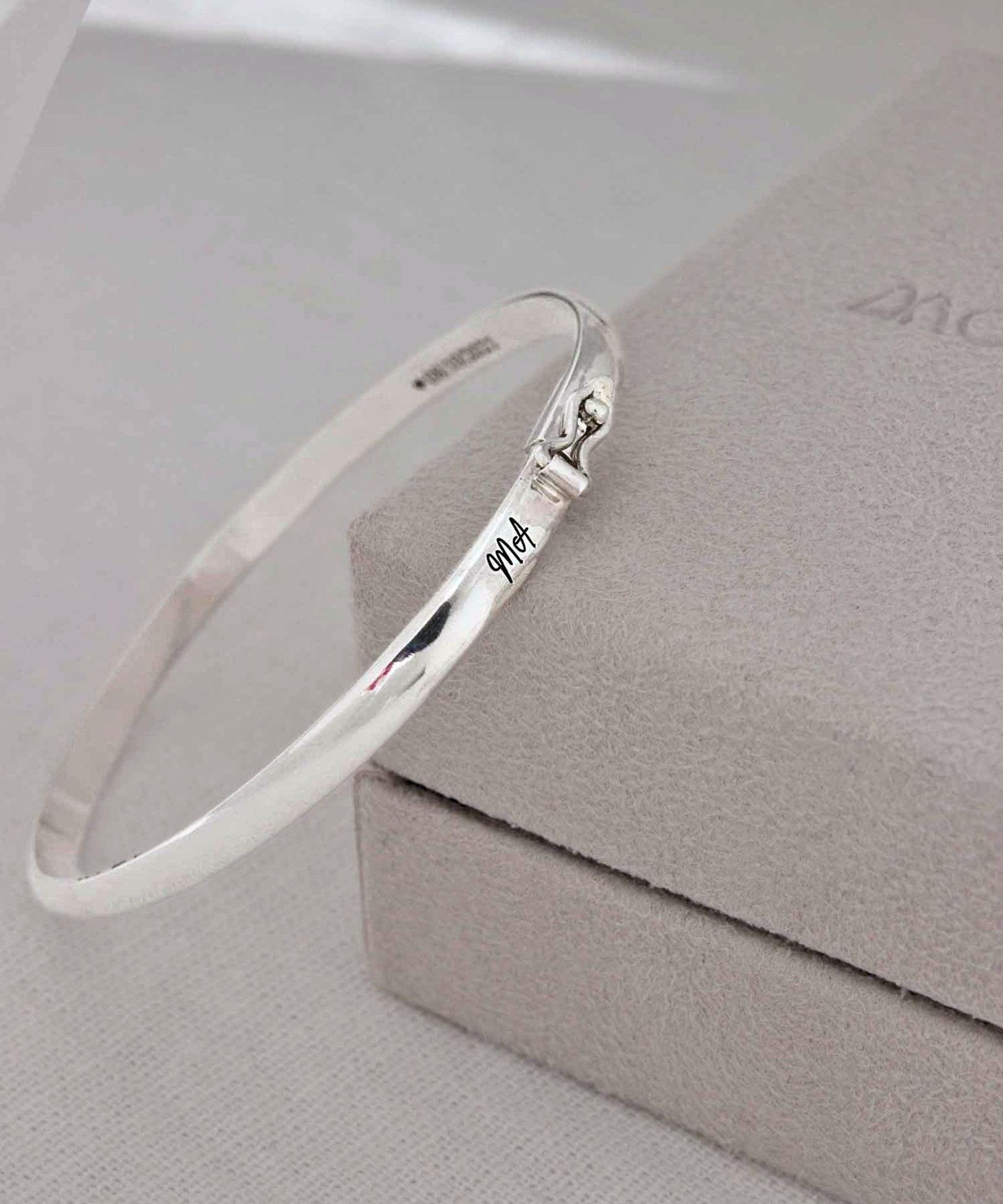 bracelete personalizado prata montezza