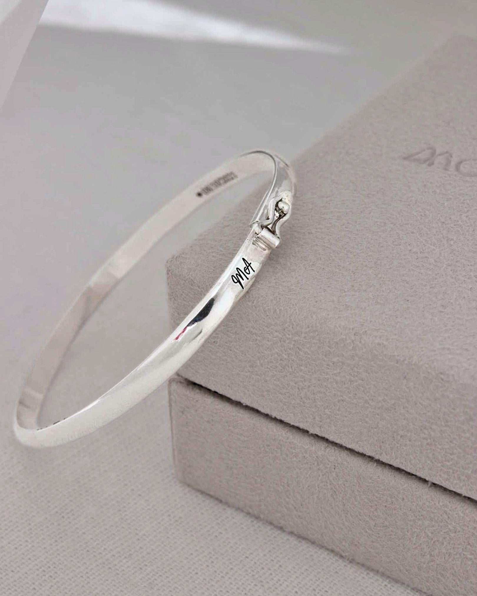 bracelete personalizado prata montezza