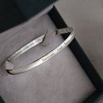bracelete personalizado prata montezza