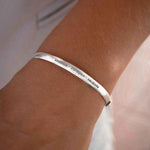 bracelete personalizado prata montezza