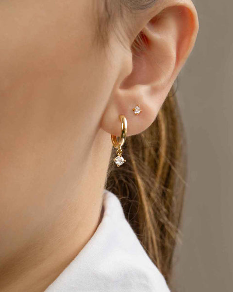 Brinco Argola Ouro 18K