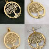 Pingente Personalizado Árvore da Vida Ouro 18K