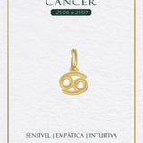 Pingente Signo do Zodíaco Ouro 18K