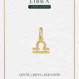 Pingente Signo do Zodíaco Ouro 18K