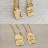 Escapulário Mini Personalizado Ouro 18K