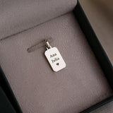 Pingente Facetado Personalizado Ouro 18K e Prata 950