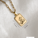 Pingente Personalizado Desquinado Ouro 18K