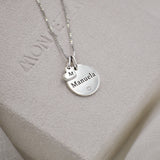 Pingente Personalizado Coração Mini Prata 950