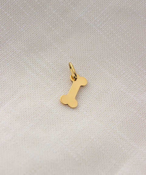 Pingente Ossinho Personalizado Ouro 18K
