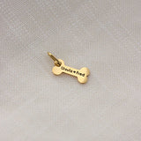 Pingente Ossinho Personalizado Ouro 18K