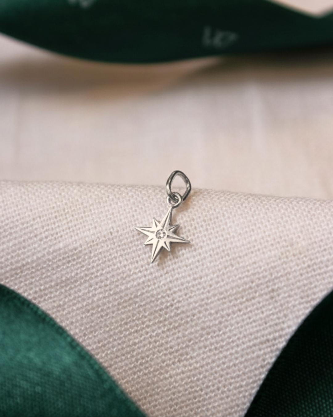 Pingente Mini Estrela Dalva Prata 950
