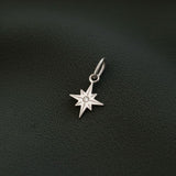 Pingente Mini Estrela Dalva Prata 950