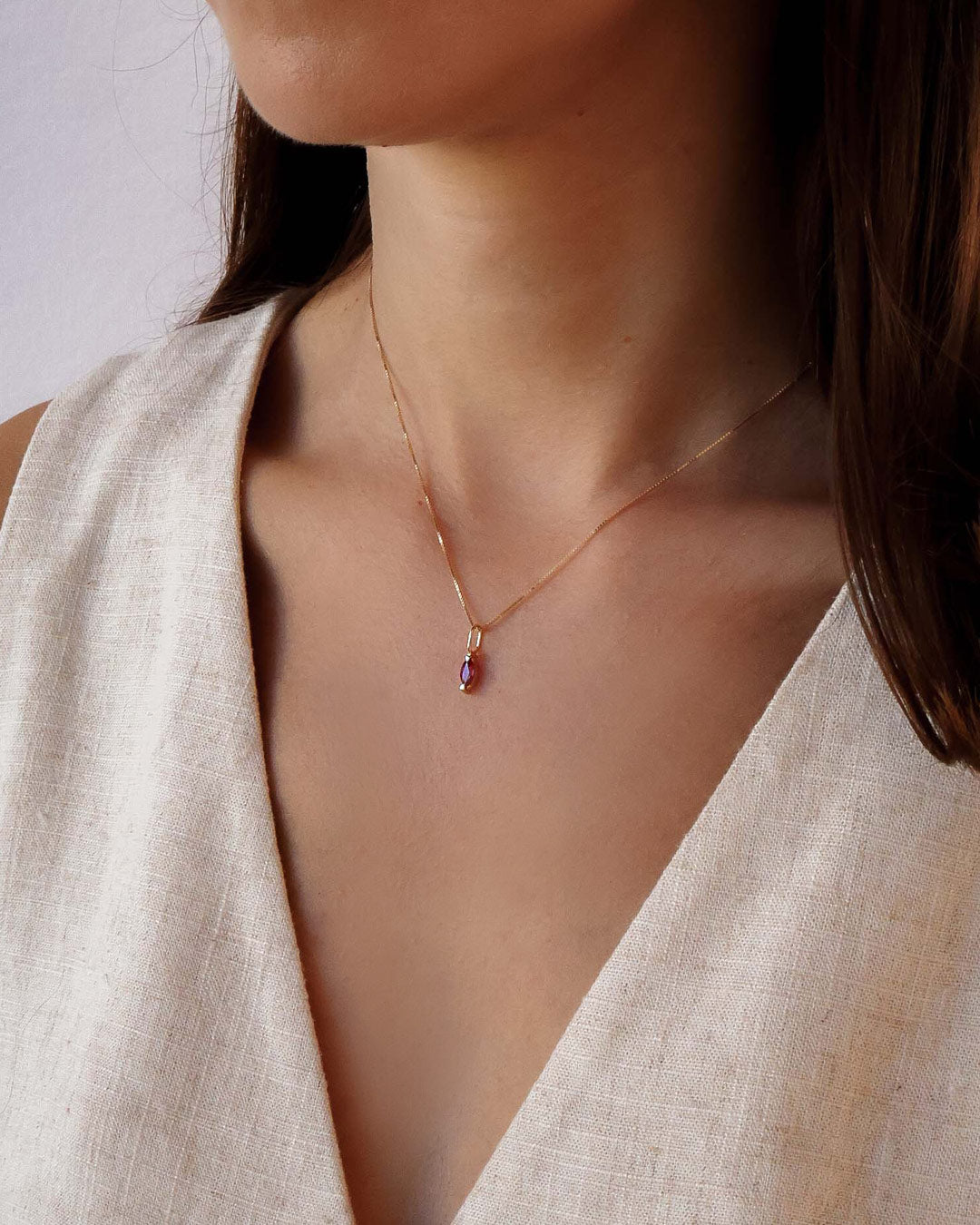 Pingente Navete Daigo Ouro 18K