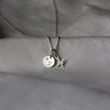 Pingente Signo Medalha Personalizada Prata 950