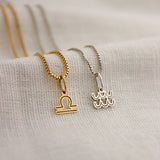 Pingente Signo do Zodíaco Ouro 18K