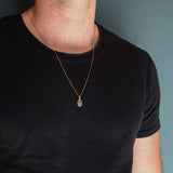 Pingente Personalizado Oval Ouro 18K