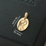 Pingente Foto Personalizado Oval Ouro 18K