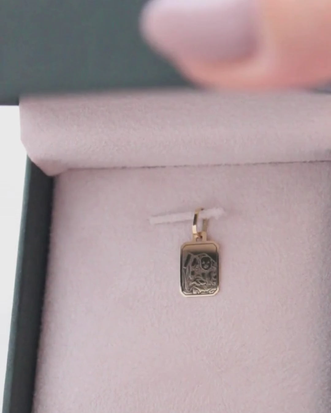Pingente Personalizado Desquinado Ouro 18K