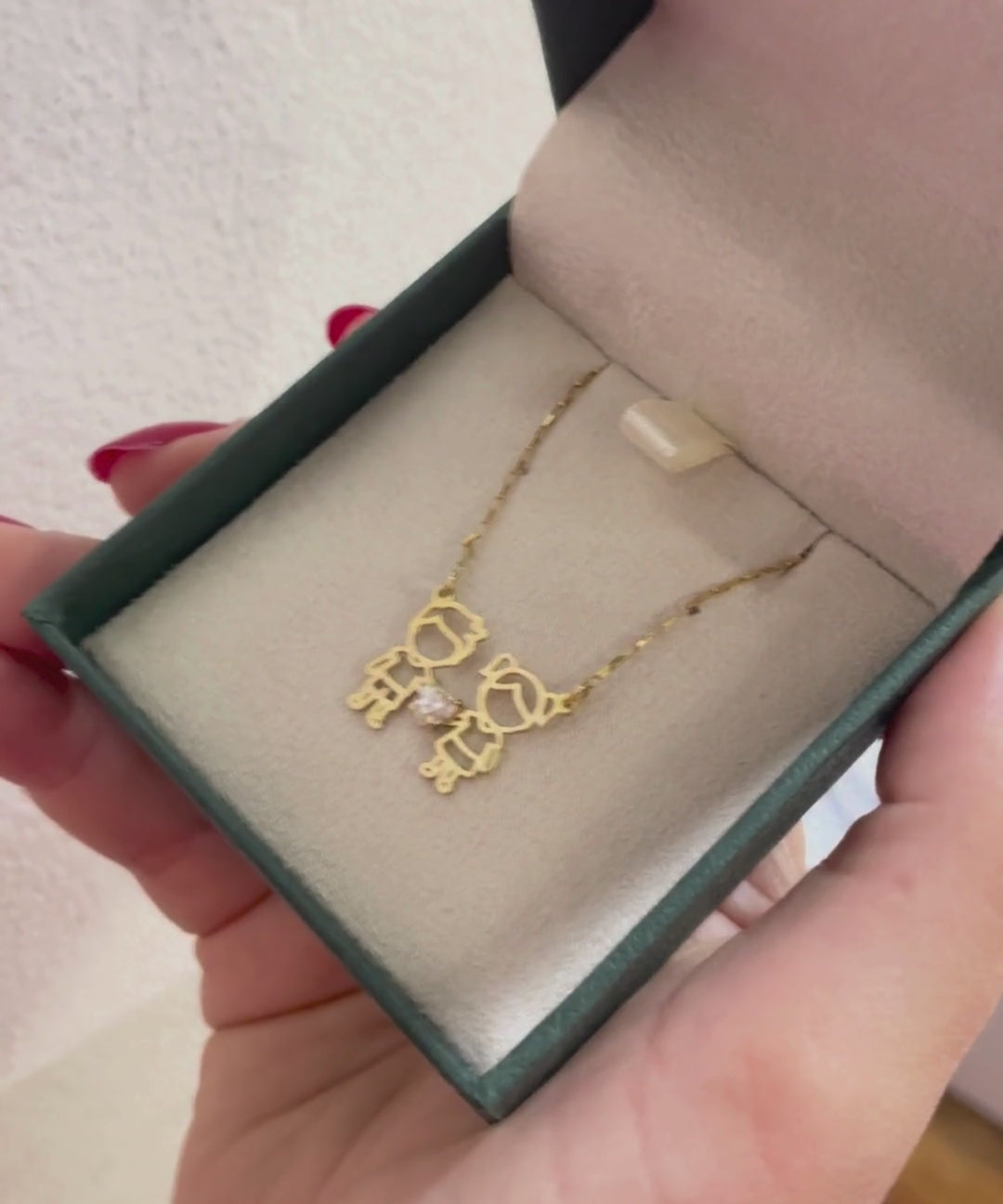 Colar Meus Pitocos Ouro 18K