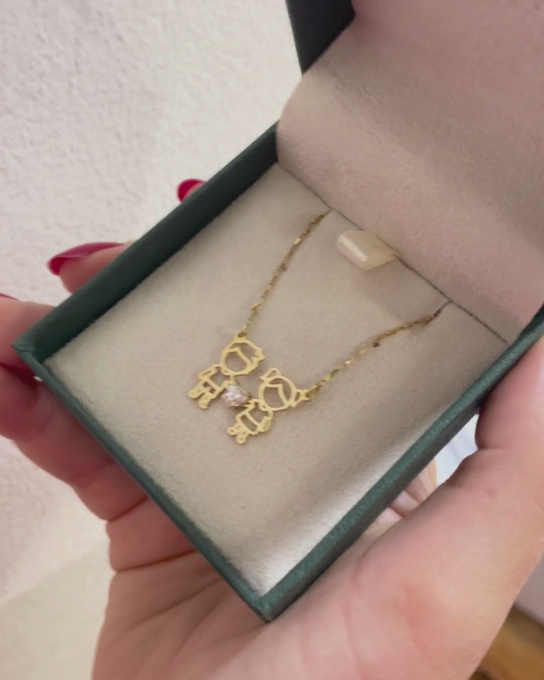 Colar Meus Pitocos Ouro 18K