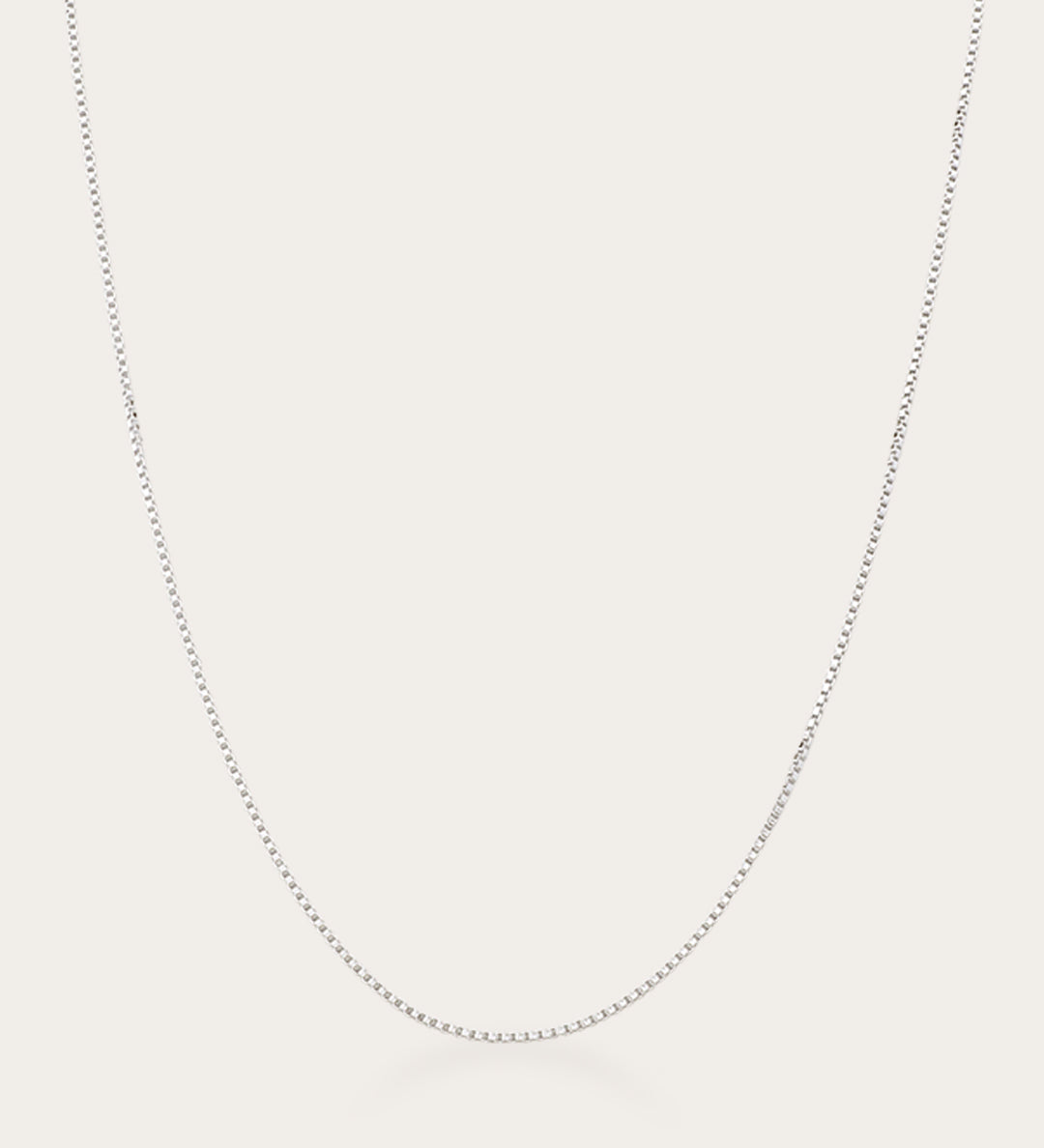 Corrente Veneziana 40cm Prata 925 - Montezza Joias