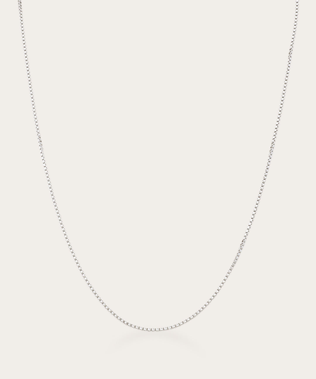 Corrente Veneziana 40cm Prata 925 - Montezza Joias